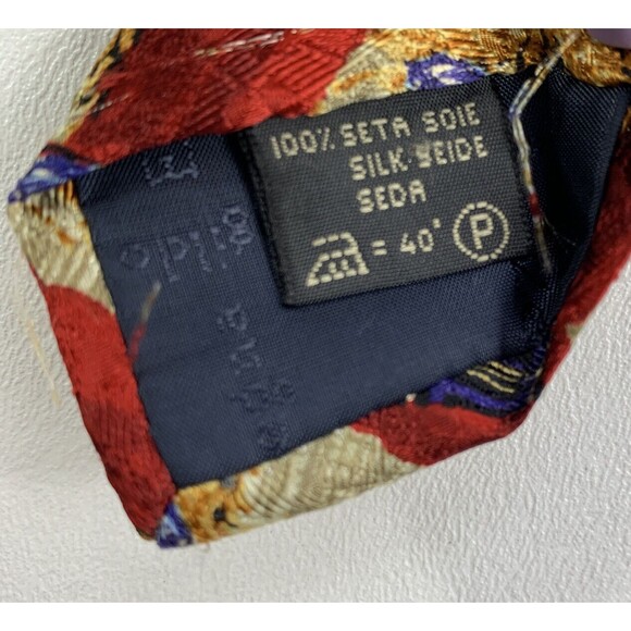 Ermenegildo Zegna Men's Pure Silk Necktie Made in‎ Italy EUC - Picture 8 of 12